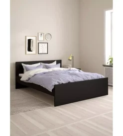 Best Giroletto matrimoniale "naia" nero opaco 160x200 cm Letti E Comodini