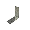 Ferramenta Per Esterno|Giunto ad angolo forato 80 x 140 x 40 mm.