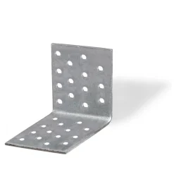 Sale Giunto ad angolo forato 40 x 40 x 60 mm. Ferramenta Per Esterno