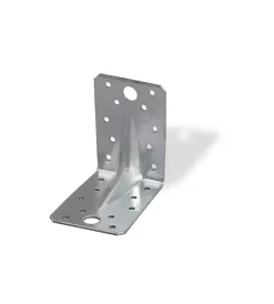 Hot Giunto ad angolo nervato 90 x 90 x 65 mm. Ferramenta Per Esterno