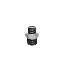 Tubi E Raccordi- Giunto zincato ridotto maschio a doppio filetto 3/4" - 1/2"