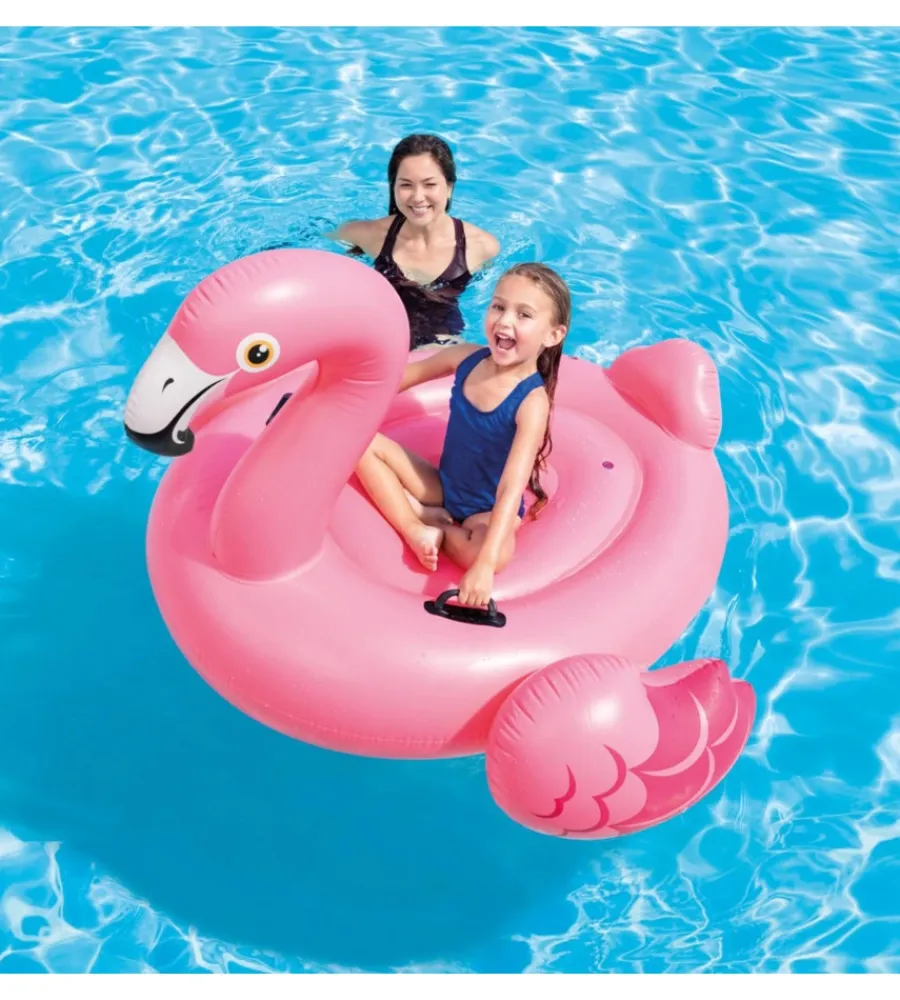 Outlet Gonfiabile cavalcabile "fenicottero" 147x140x94 cm i.5 - cod. 57558np Piscine