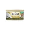 Purina Alimenti Umido Gatto|Gourmet gold, alimento umido per gatto, mousse con anatra e un tocco di spinaci.