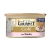New Gourmet gold, alimento umido per gatto, mousse con vitello. Alimenti Umido Gatto