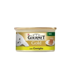 New Gourmet gold patè - alimento umido per gatto con coniglio. Alimenti Umido Gatto