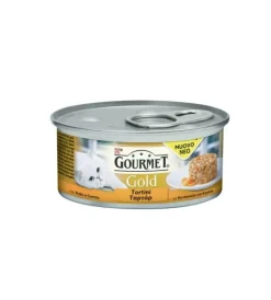 Online Gourmet gold tortini con pollo e carote in gelee - 85 gr Alimenti Umido Gatto