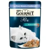 Purina Alimenti Umido Gatto|Gourmet perle - piaceri del mare con pesce dell'oceano e gamberetti, alimento umido per gatto.