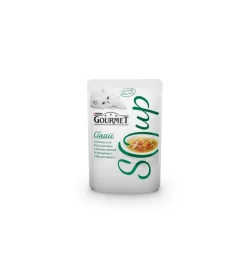 Gourmet soup con pollo & verdure - 40 grammi. Alimenti Umido Gatto