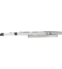 Campeggio-Brunner Gradino d'ingresso doppio per veicoli "ruckstep" in acciaio richiudibile, 61x60x20/40 cm