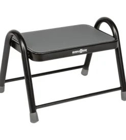 Outlet Gradino d'ingresso per veicoli "king step" in acciaio, colore nero Campeggio