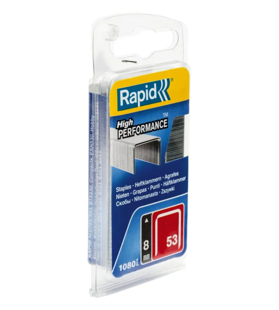 Accessori Per Graffatrici E Chiodatrici|Graffe 53/8 mm blister 1080p
