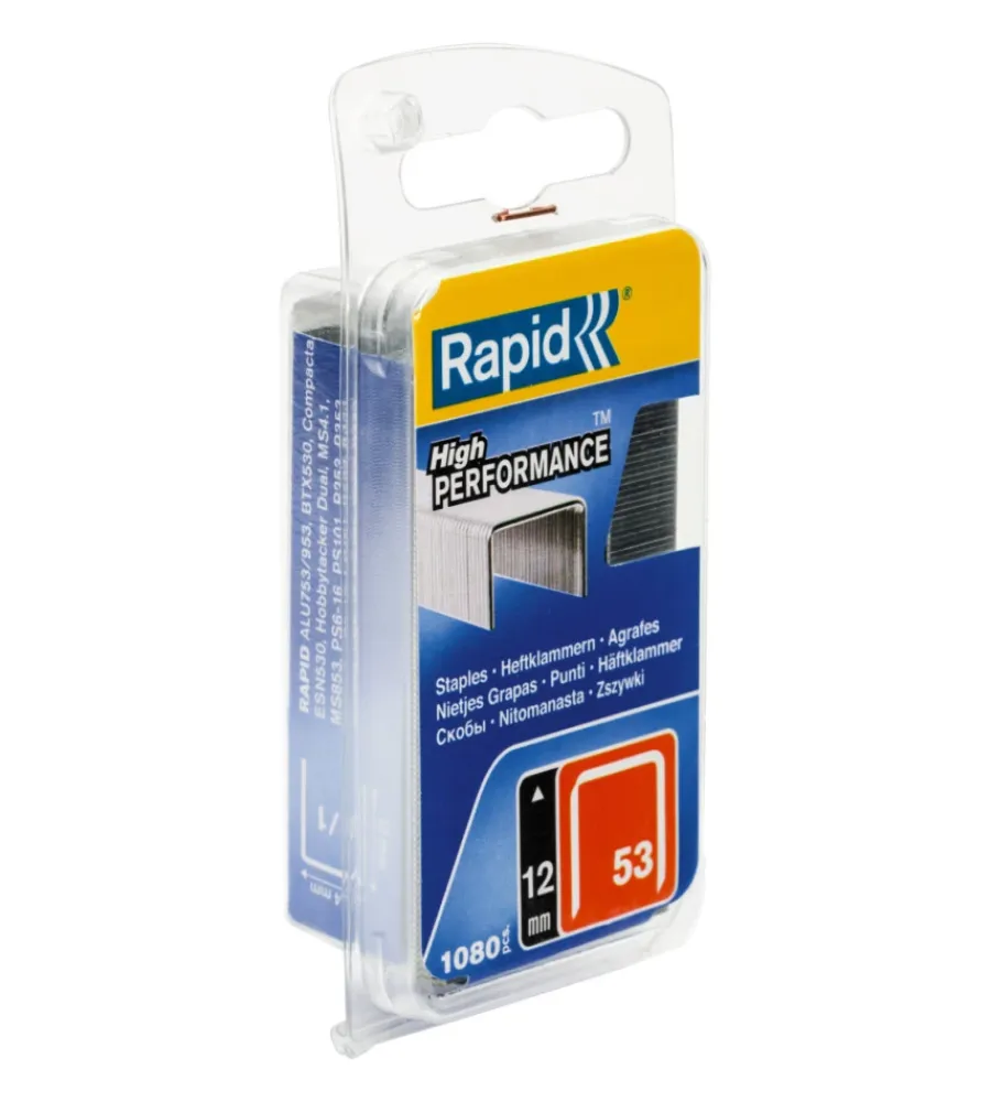 Outlet Graffe 53/12 mm blister 1080p Accessori Per Graffatrici E Chiodatrici