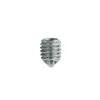 Sistemi Di Fissaggio- Grani per maniglie zincato bianco m6x8 mm. - 10 pz.