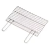 Ompagrill Barbecue|Graticola tondino con manici richiudibili, dimensioni 76x43cm