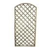 Reti, Recizioni E Cancelli Per Giardino|Griglia da esterno diagonale ad arco in legno di pino 90x3x180 cm