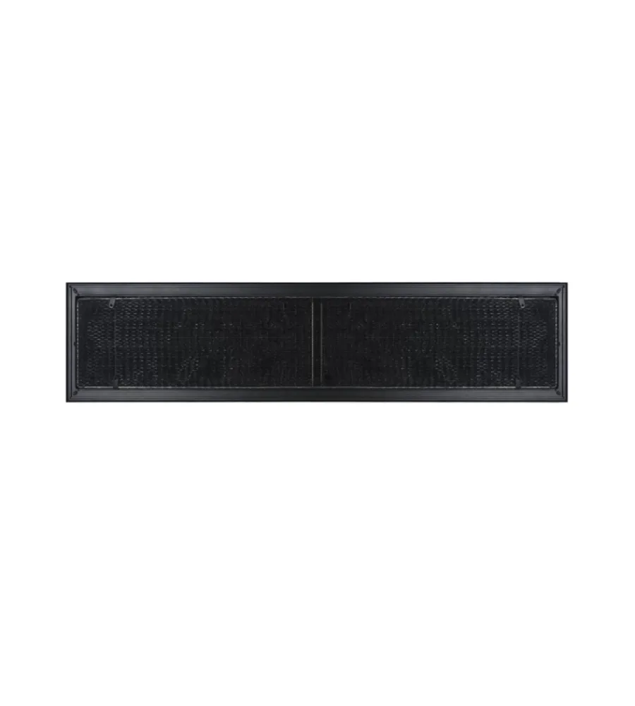 Hot Griglia di ventilazione con protezione anti insetti in alluminio per casetta modulare 92,1x17,8 cm Casette Da Giardino