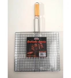 Griglia per barbecue in acciaio 40x35x66 cm Barbecue