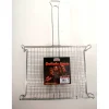 Barbecue- Griglia per barbecue "sj" in acciaio con piedini 45x35x72 cm