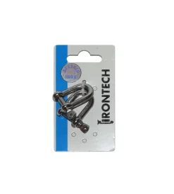 Online Grillo dritto ø 6 mm. in acciaio inox a4 - aisi 316 - 2 pz. Sistemi Di Fissaggio