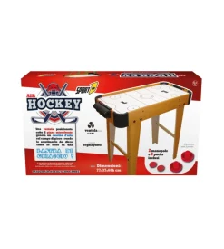 Sale Hockey da tavolo per bambini con gambe air hockey compact 77x37x68 cm Giochi E Casette Bimbo