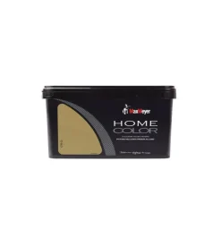 Hot Idropittura lavabile "home color" - colore oro - 2,5 ml Pitture Colorate Pronte All'Uso