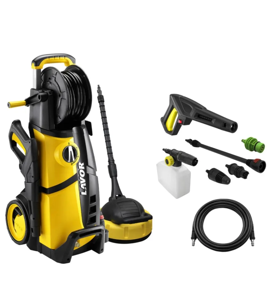 Idropulitrici-Lavorwash Idropulitrice elettrica a freddo "lvr4 plus 160 wps" 160 bar 510 l/h 2500 w