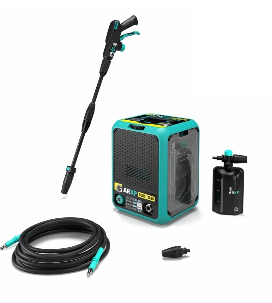 Sale Idropulitrice elettrica a freddo "arxp box 4 180dss" 180 bar 500 l/h 2500 w Idropulitrici