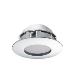 Eglo Illuminazione Per Interno|Illuminazione led da incasso "pineda" cromo, ø 7,8 cm
