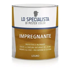 Outlet Impregnante all'acqua per legno noce antico formato da 0,75 litri Impregnanti Legno