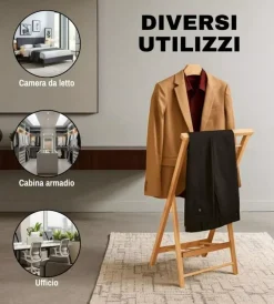 Decorazione Ambienti|Indossatore pieghevole 