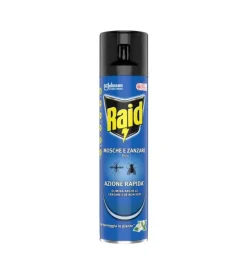 Coltivazione E Cura- Insetticida spray raid "plus" per mosche e zanzare 400 ml
