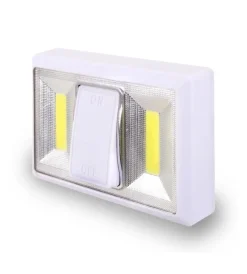 Illuminazione Per Interno- Interruttore luminoso a pile velamp colore bianco, 200x20x152 mm