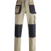 Kapriol Pantaloni|Pantaloni|pantalone da lavoro "smart" beige, tg xl