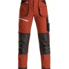 Best pantalone da lavoro "dynamic" artigiano ruggine/nero, tg m Pantaloni|Pantaloni