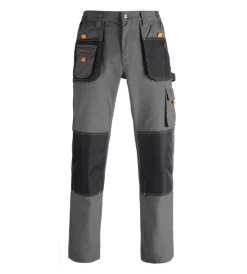Hot pantalone da lavoro "smart" grigio/nero, tg s Pantaloni|Pantaloni