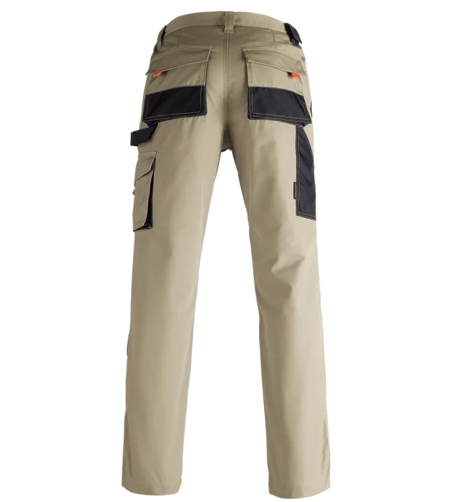 Sale pantalone da lavoro "smart" beige, tg m Pantaloni|Pantaloni