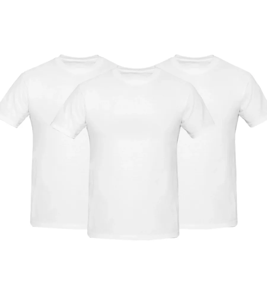 T-Shirt E Camicie|T-Shirt E Camicie-Kapriol tris t-shirt da lavoro bianco, tg m