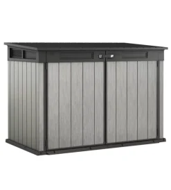 Contenitori Da Esterno-Keter - porta attrezzi multiuso in resina "grande store" - 2020 lt 190.5x109.3x132.5 cm grigio