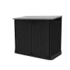 Keter Contenitori Da Esterno|- portattrezzi multiuso in resina "store it out midi" - 880 lt 132x71,5x113,50 cm nero