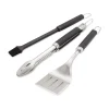 Outlet Kit 3 accessori per barbecue "precision" in acciaio Barbecue