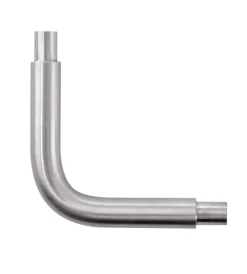 Porte, Scale E Pavimenti-Metal Expert Kit 5 pezzi giunto 90 gradi per tondino in acciaio inox