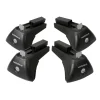 New Kit 4 piedi per barre in alluminio in-rail kit alu  n20022 Portaggio