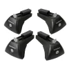 Nordrive Portaggio|Kit 4 piedi per barre quadra in-rail kit steel  n20021