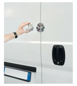 Lampa Garage E Manutenzione|Kit 2 serrature aggiuntive per porte veicoli commerciali "vigilant" - 65412
