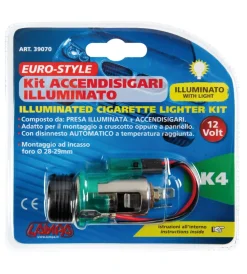 Lampa Elettrico|Kit accendisigari europa 12 v  39070