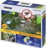 Attrezzatura Giardinaggio-Stocker Kit antizanzare giardino "base" per geyser nebulizzatore 25 m di tubo, 10 ugelli, 10 raccordi a t, 3 tappi di chiusura e 5 fermatubo