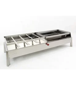 Barbecue-Lisa Kit arrosticini per barbecue a carbone etna -