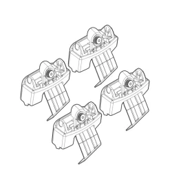 Nordrive Portaggio|Kit attacchi per barre auto portatutto opel insigna 09>  n21123