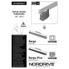 Nordrive Portaggio|Kit attacchi per barre auto portatutto dacia logan furgovan 09> (2 barre)  n30252