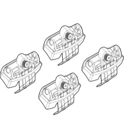 Nordrive Portaggio|Kit attacchi per barre auto portatutto citroen c3 16>  n21202